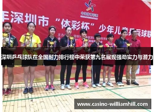 深圳乒乓球队在全国耐力排行榜中荣获第九名展现强劲实力与潜力